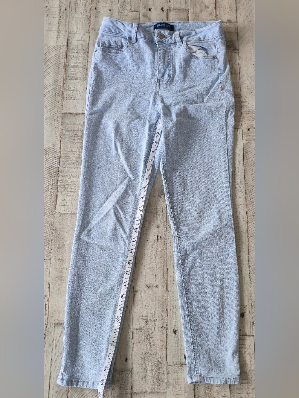 Blue Spice Light Blue High-Rise Skinny Jeans